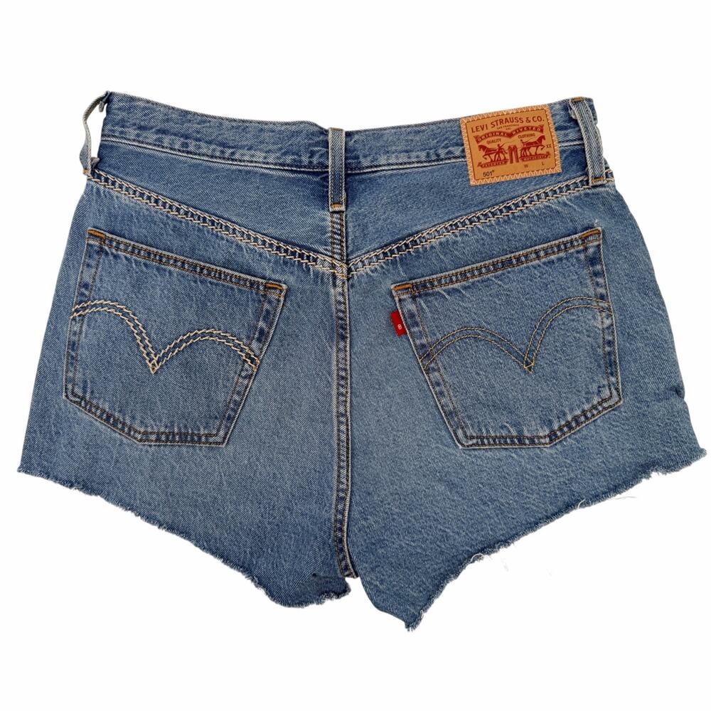 Levi's Women's 501 Original Switch Stitch Denim Shorts 30